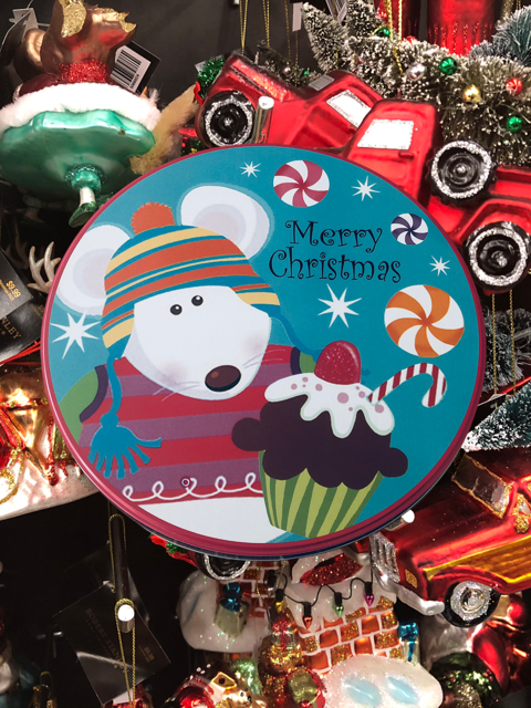 Free Christmas Candy Cookie Tin - Contains 12 Count Mini Chocolate Chip Cookies